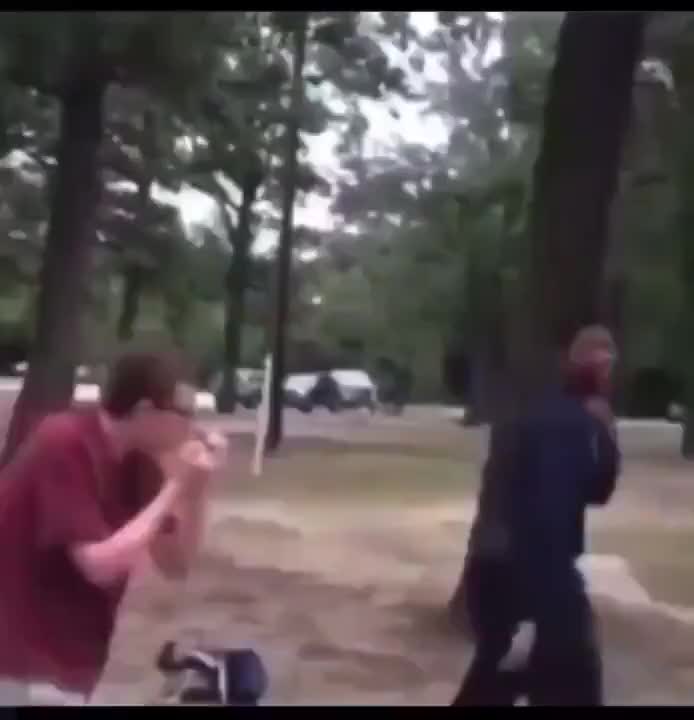 Bro got moon walk pimped slapped