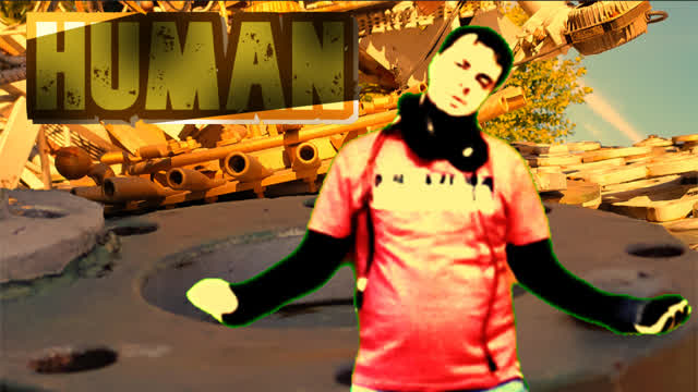 Just Dance EXE - The Killers - Human (Just Dance.EXE MOD Gameplay)