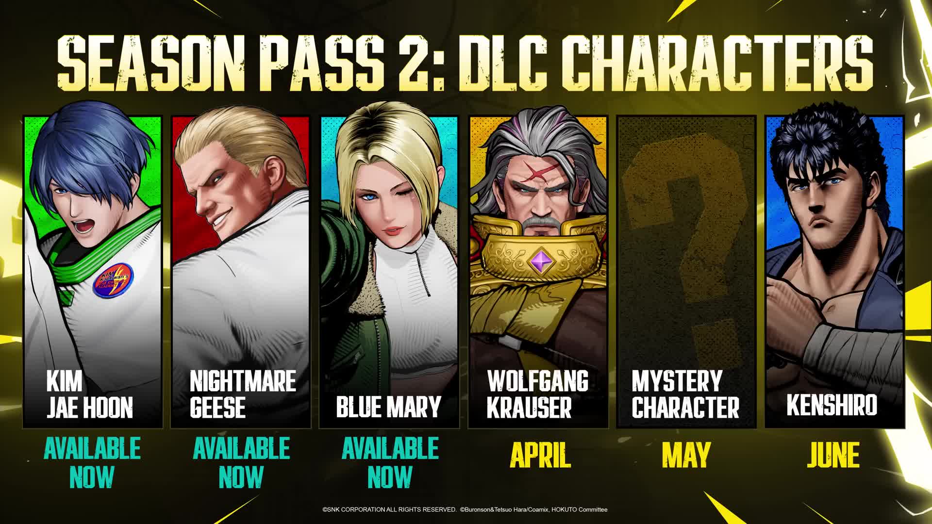 FATAL FURY CotW FIST OF THE NORTH STAR