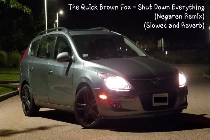 The Quick Brown Fox - Shut Down Everything (Negaren Remix) (Slowed and Reverb)