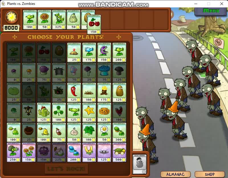 Plants Vs Zombies Playing Survival Part 01