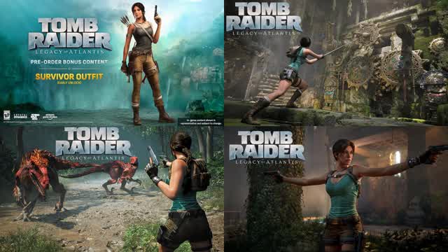 Tomb Raider: Legacy of Atlantis - Official Traversal & Movement Reimagined' Overview Trailer