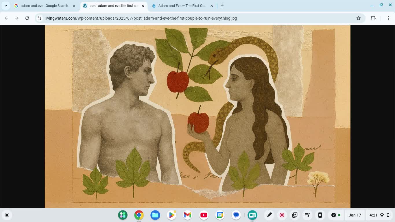 If Adam & Eve Was Alive, They Would See How Toxic Humanity Really Is And Would Be Grieved