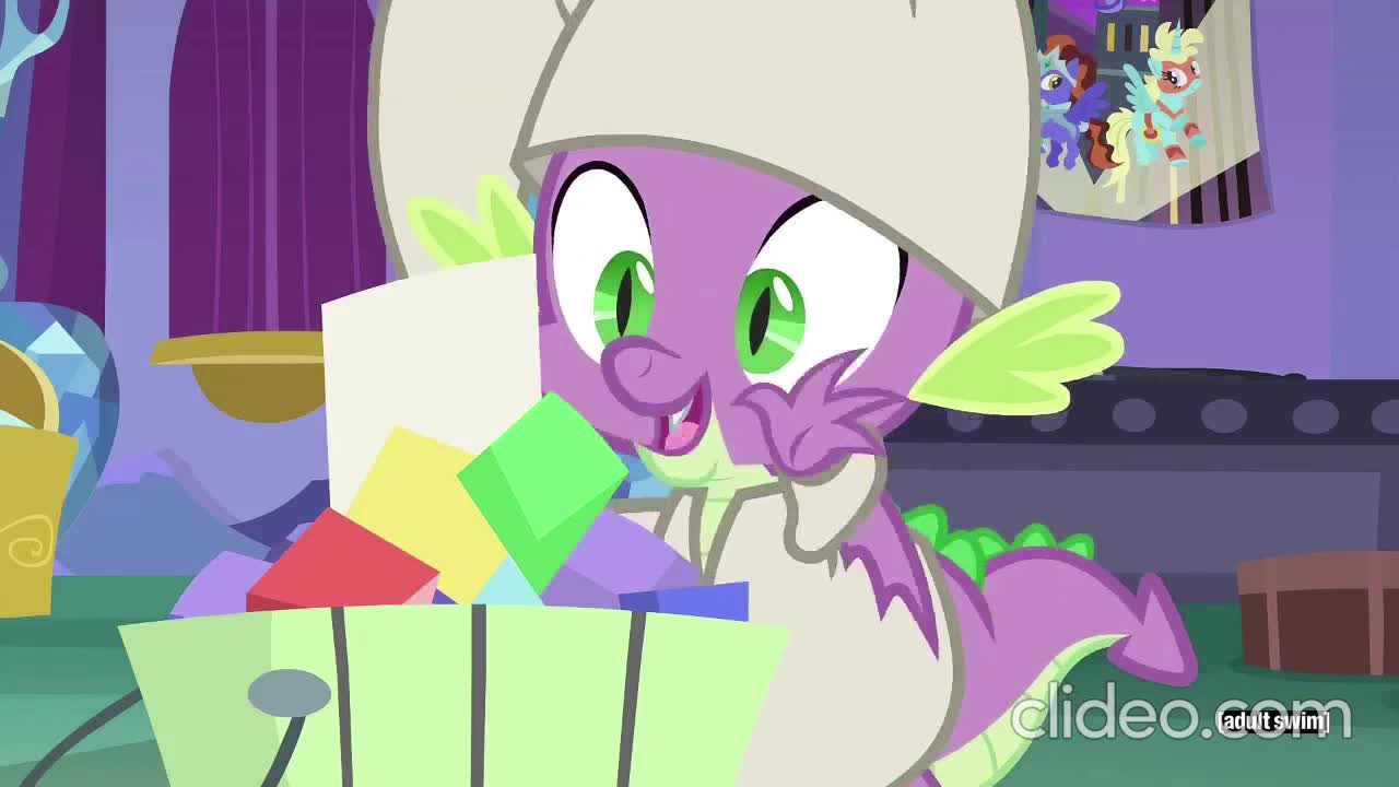 Rarity's Suprise for Spike | My Little Pony Season 7 Episode 20 | [adult swim]