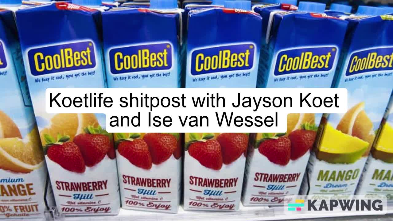 Koetlife shitpost #1 (English version) Koetlife shitpost #1 (English version)