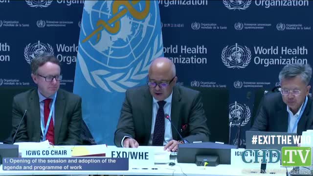 WHO WATCH Fourth Meeting of the Intergovernmental Working Group (IGWG) on the WHO Pandemic Agreemen