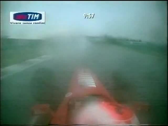Onboard views of the last 24 minutes of the qualifying session of the 1999 French GP