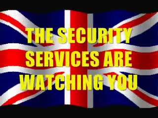 THE SECURITY SERVICES ARE WATCHING YOU THE SECURITY SERVICES ARE WATCHING YOU