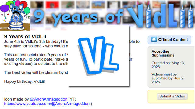 9 Years of VidLii 9 Years of VidLii