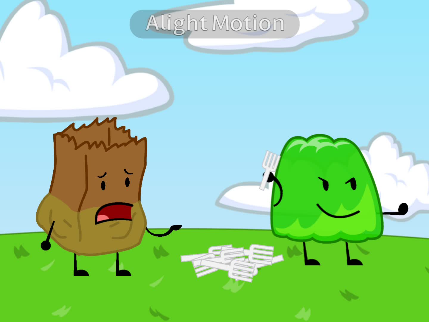 BFB 3 but they never changed the assets