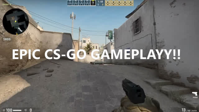 CS-GO GAMEPLAYYY (i suck at cs-go)