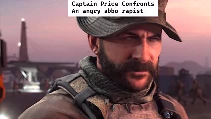 Captain Price Confronts An angry abbo rapist