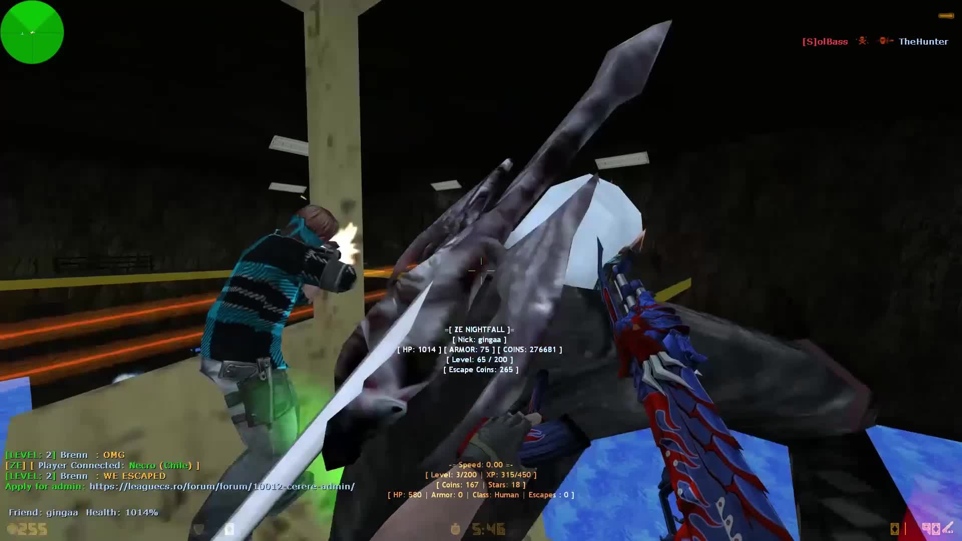 Counter-Strike 1.6 Modo Zombie Loquendo (celebracion de mis 50 subs)