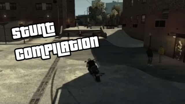 GTA 4 stunt compilation