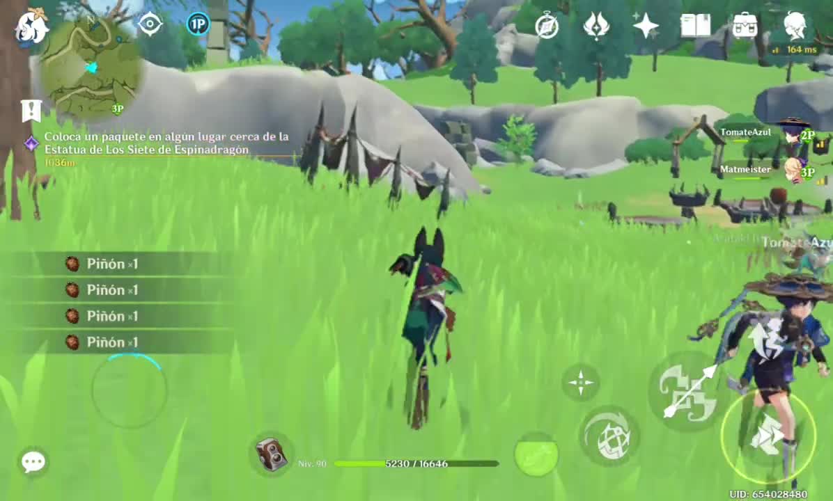 Jugando Genshin Impact (Alyx y sus panas)