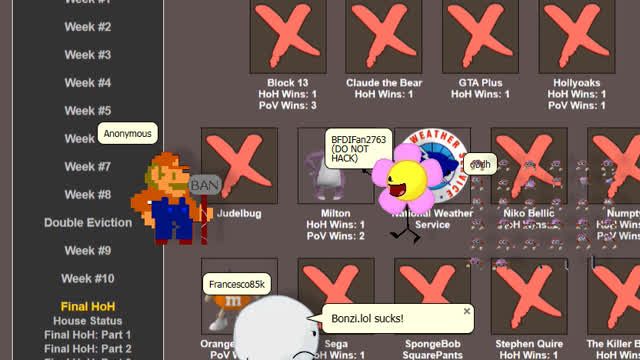 BFDI Brainrot Punishment in BonziWORLD BFDI Brainrot Punishment in BonziWORLD