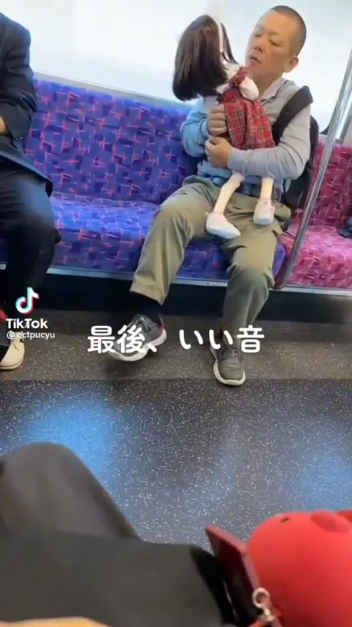 man and his doll