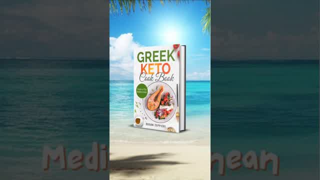 Greek Keto Cook Book: Foods of The Mediterranean (Book Trailer)