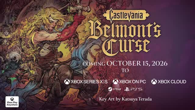 CastleVania: Belmont's Curse - Official Release Date Reveal Trailer [October 15,2026]