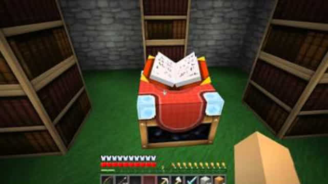 Burak Minecraft'ta Bölüm 10 - Büyü Masası Ve Enderman İle İmtihan