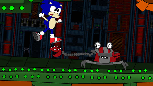 Sonic The Hedgehog 2 (1992): Metropolis zone