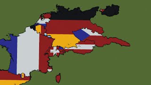 1930 World Map - Western Europe 1930 World Map - Western Europe