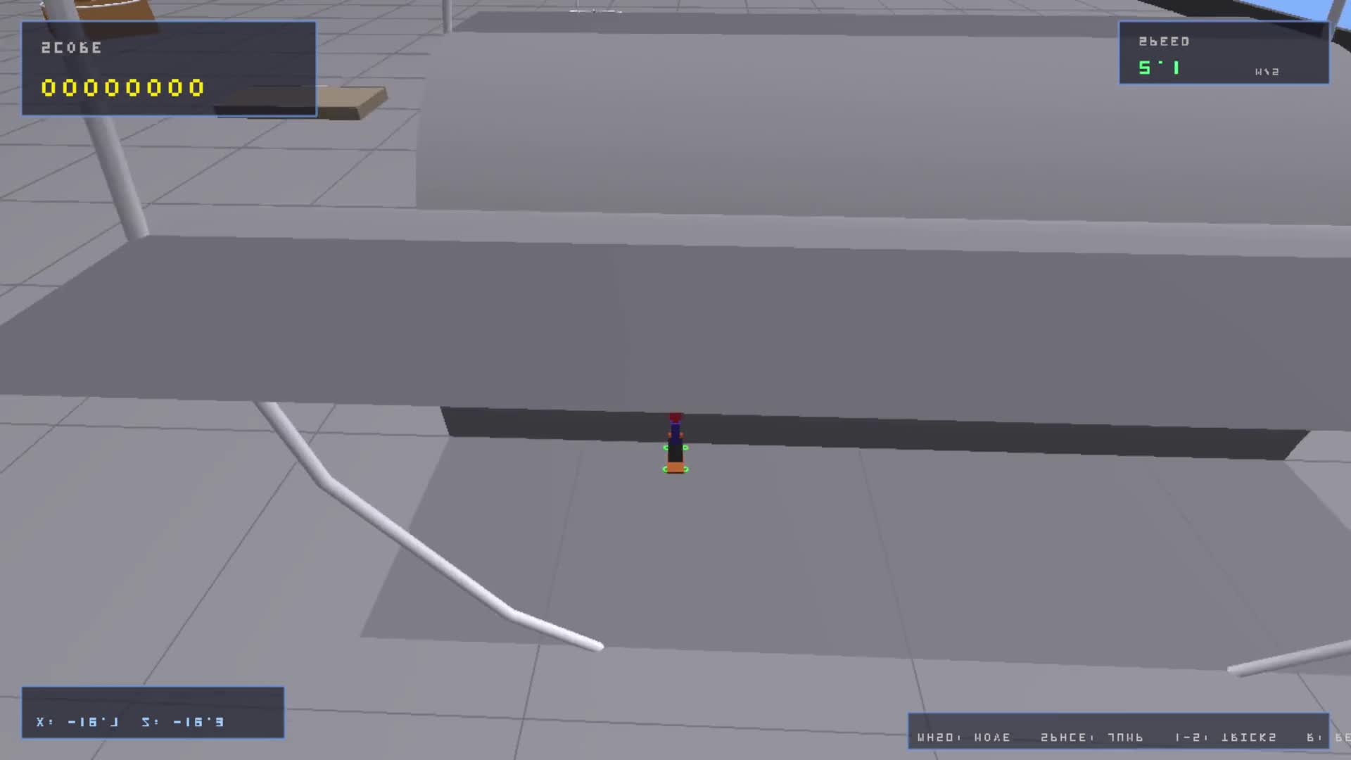 Skateboard Game (in C++)