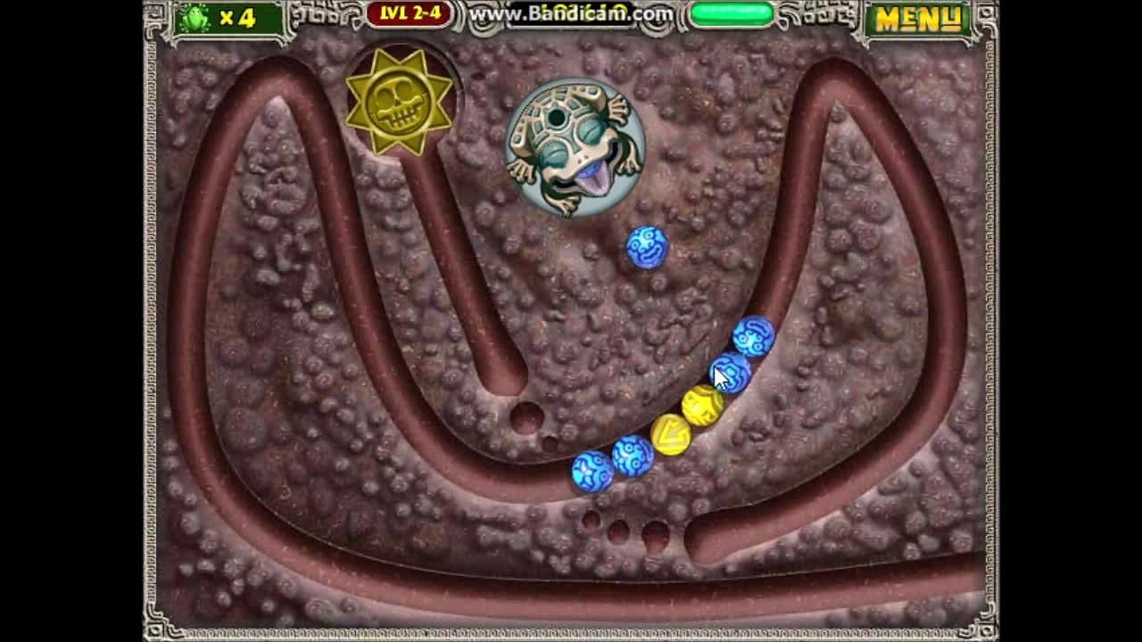 Playing Zuma just cause