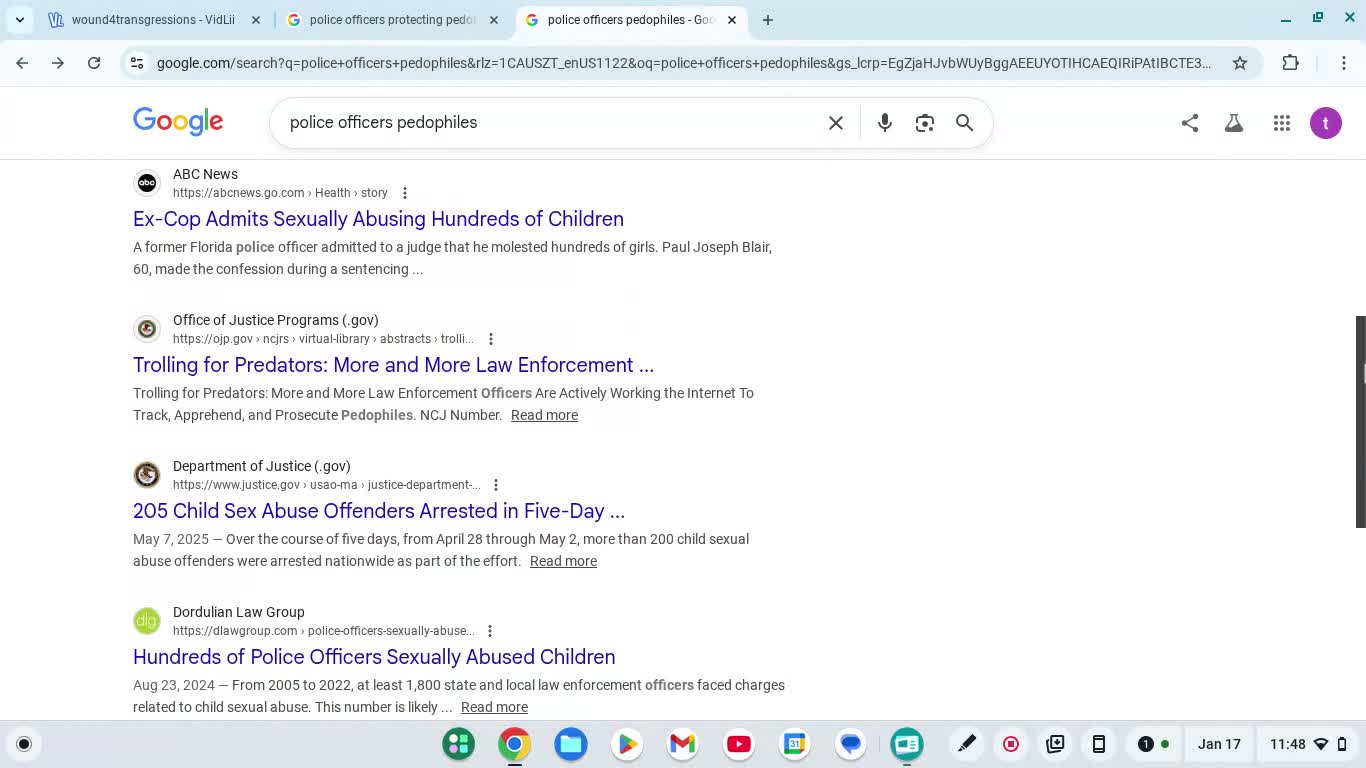 society & the law protect certain pedophiles due to age demographic. look at projared situation