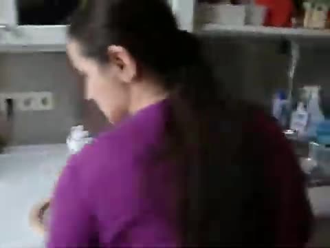 Aurelia Lüftner aus Großgmain auf Besuch bei Lucia Nadia Cipriani