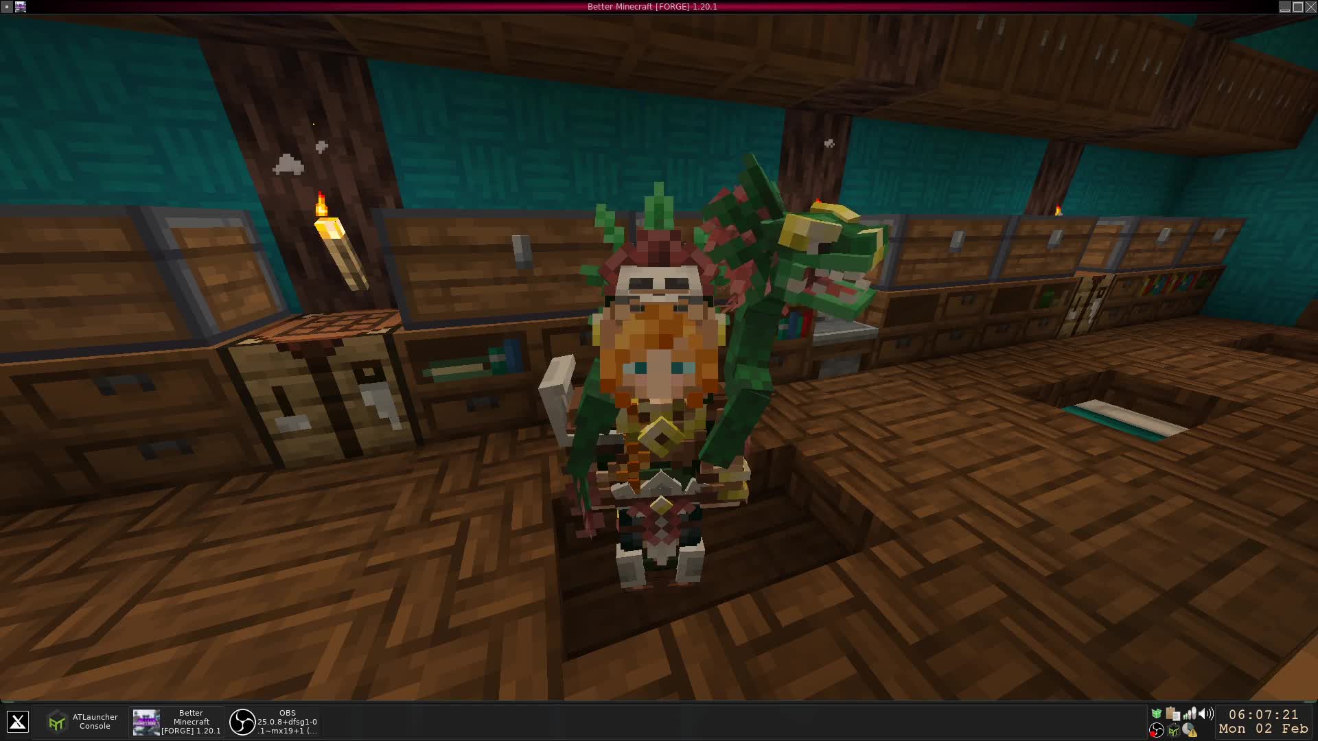 Minecraft - Quetzacoatl Armor (Mod: Armor Of The Ages) Minecraft - Quetzacoatl Armor (Mod: Armor Of The Ages)