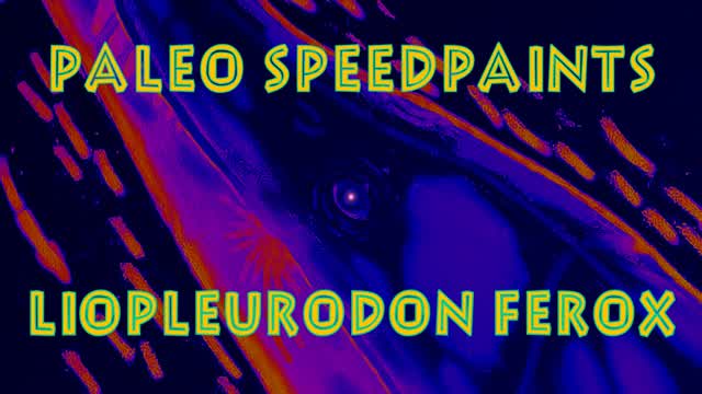 Paleo Speedpaints - Liopleurodon ferox