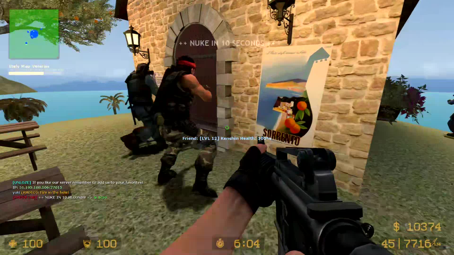 Counter Strike Source Zombie Escape Italy 1080P