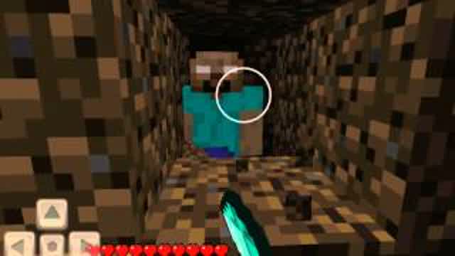 I FOUND herobrine Minecraft PE I FOUND herobrine Minecraft PE