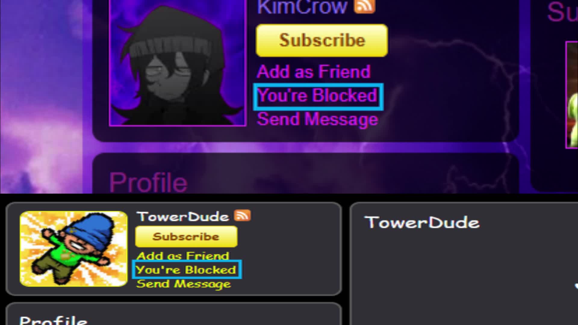 AfricanKing BITCH Slapped KimCrow and TowerDude