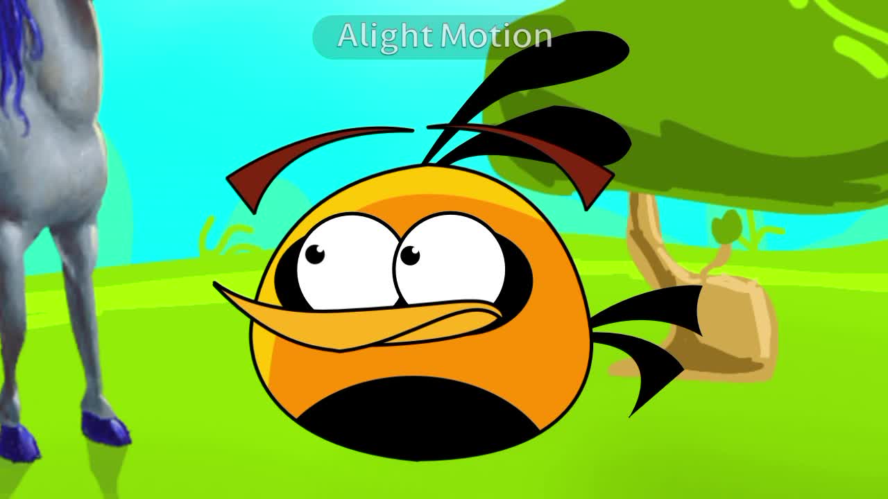 Unicorn, what's your favorite food (angry birds)