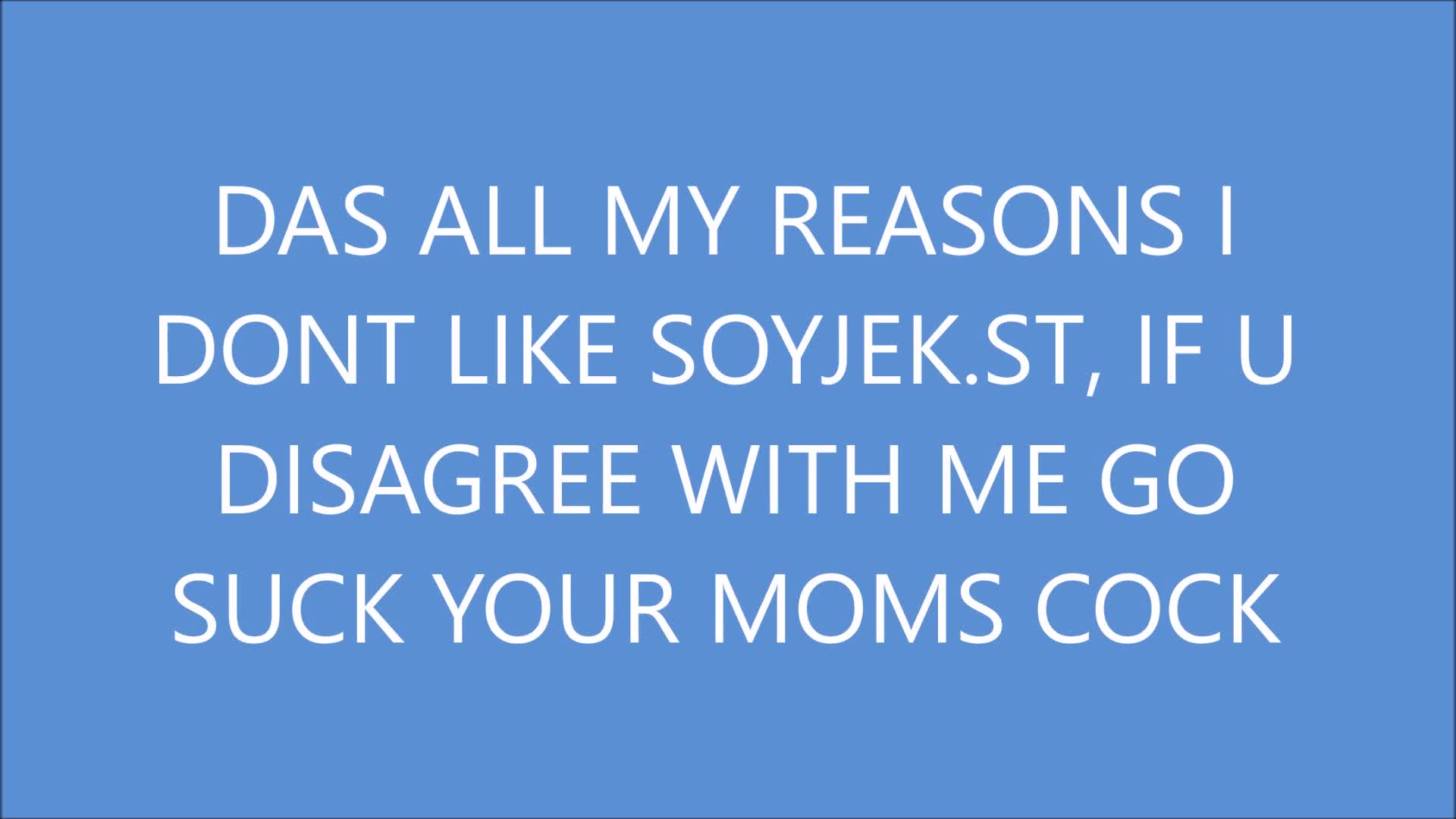 WHY SOYJAK.ST IS GAY SHIT NOW