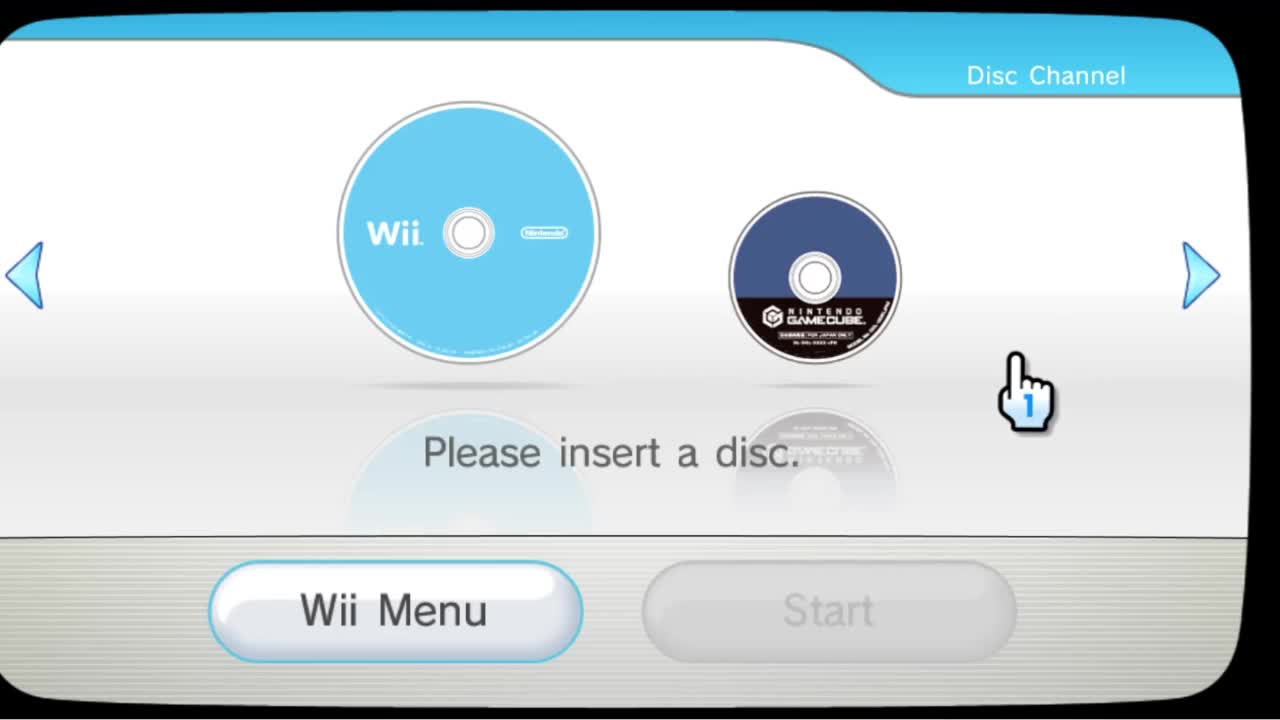 My Wii Menu (dolphin emulator, no sound error)