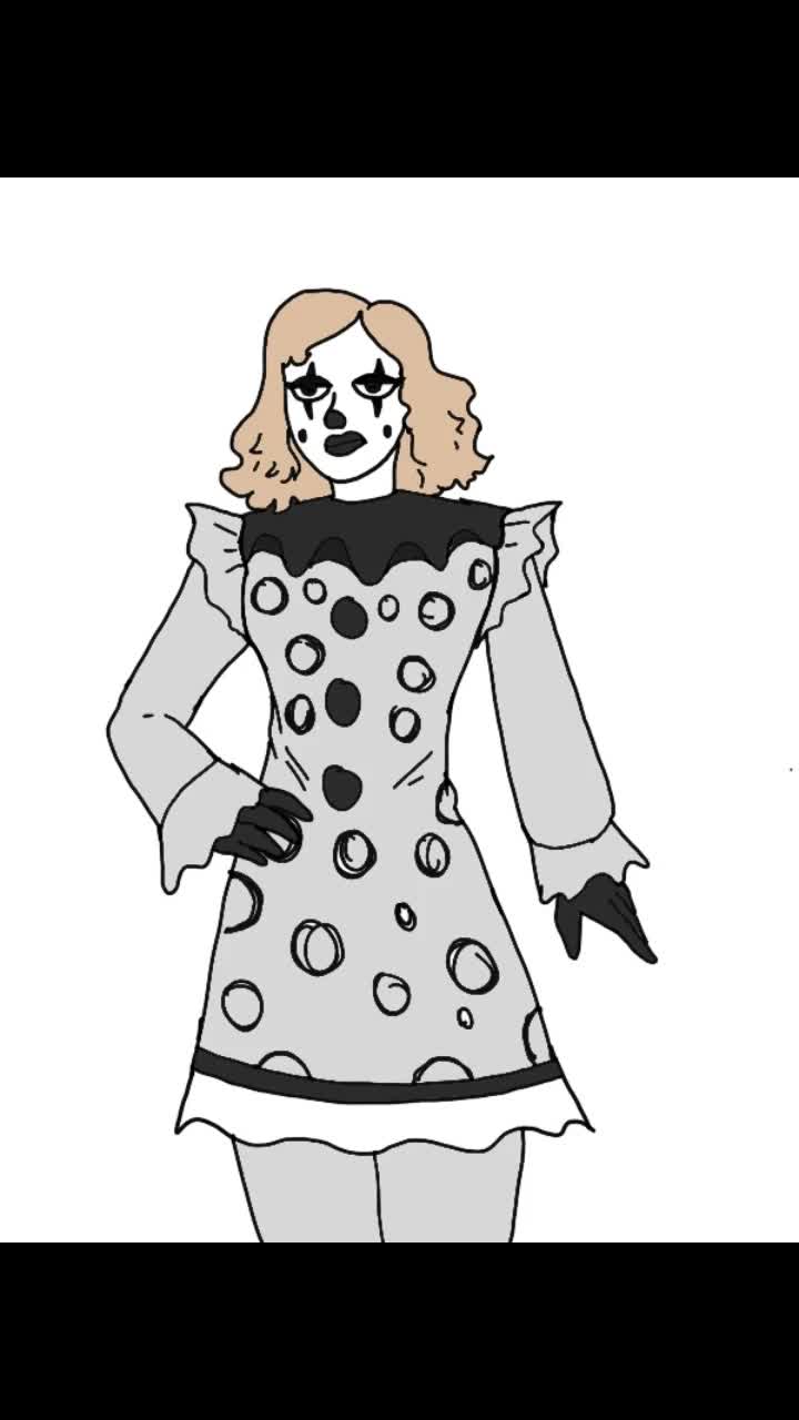 Pennywise wife deadlights #welcometoderry #pennywise #fypシ #fanart #it