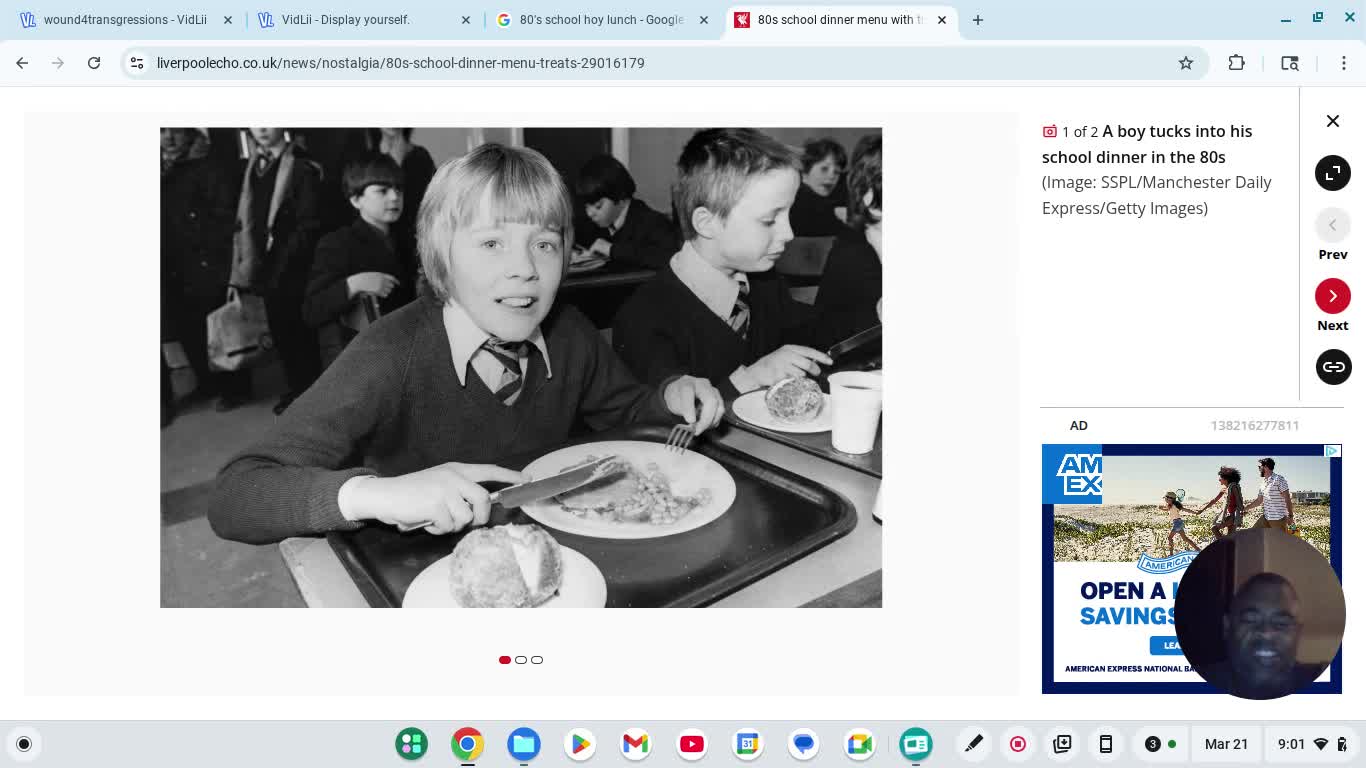 I miss the hot lunch packs in elementary school :(