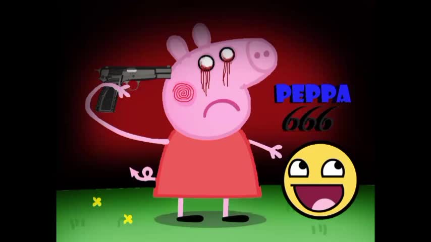 Creepypasta de Peppa la cerdita - Peppa la malcriada(480P)