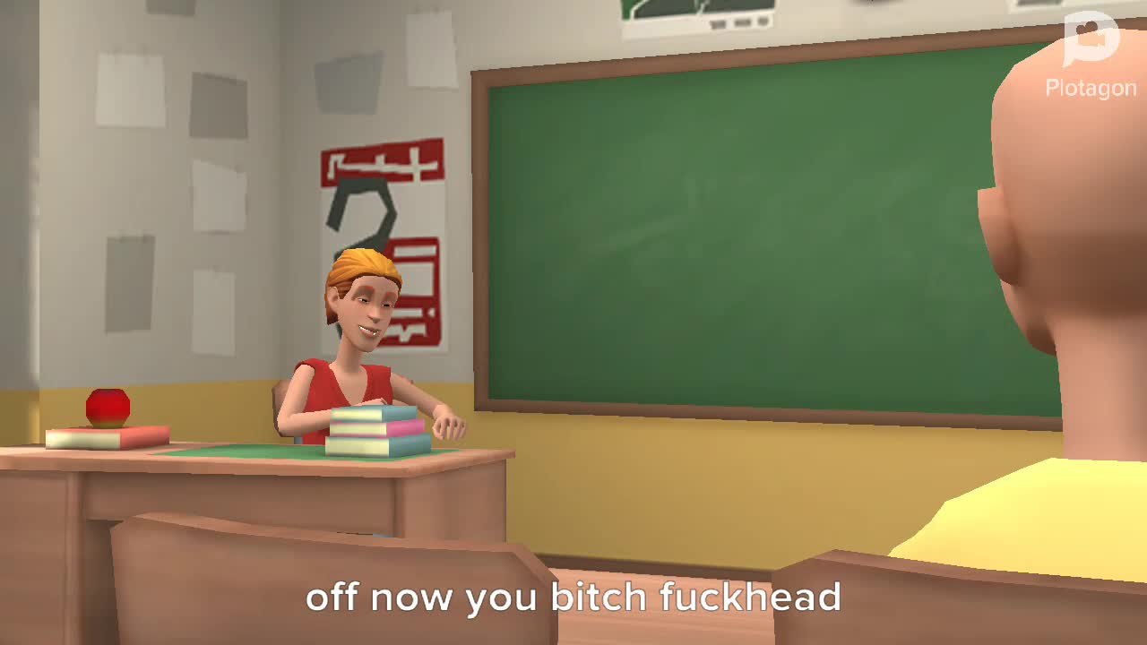 Gayloo shits on his teacher / expelled expelled expelled /grounded grounded grounded