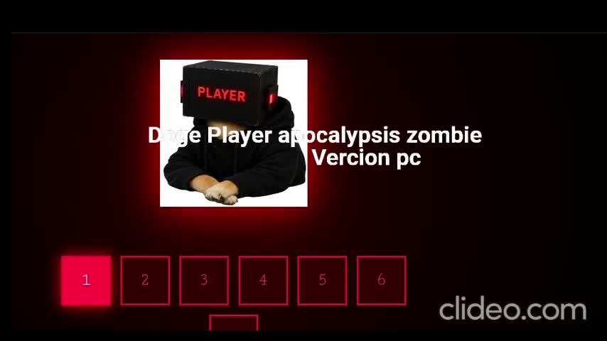 Videojuego DOGE PLAYER APOCALIPSIS ZOMBIE Videojuego DOGE PLAYER APOCALIPSIS ZOMBIE