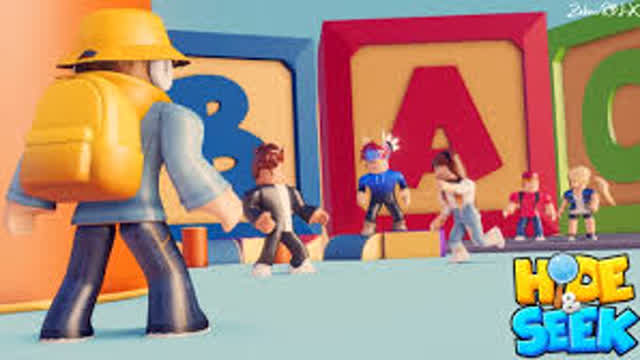 Gram w hide and seek w Roblox