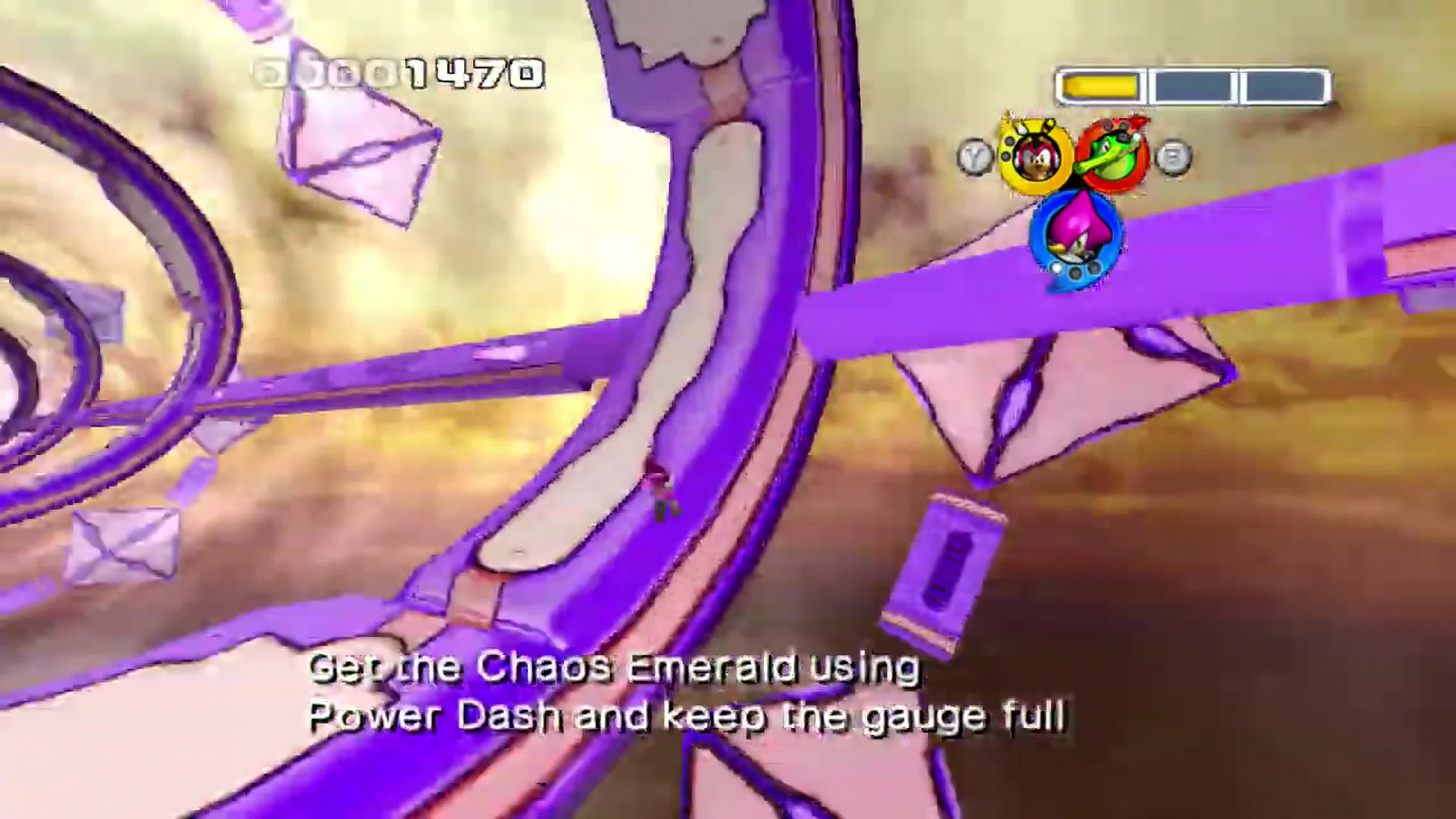 Special Stage Act 4 Team Chaotix Emerald Challenge