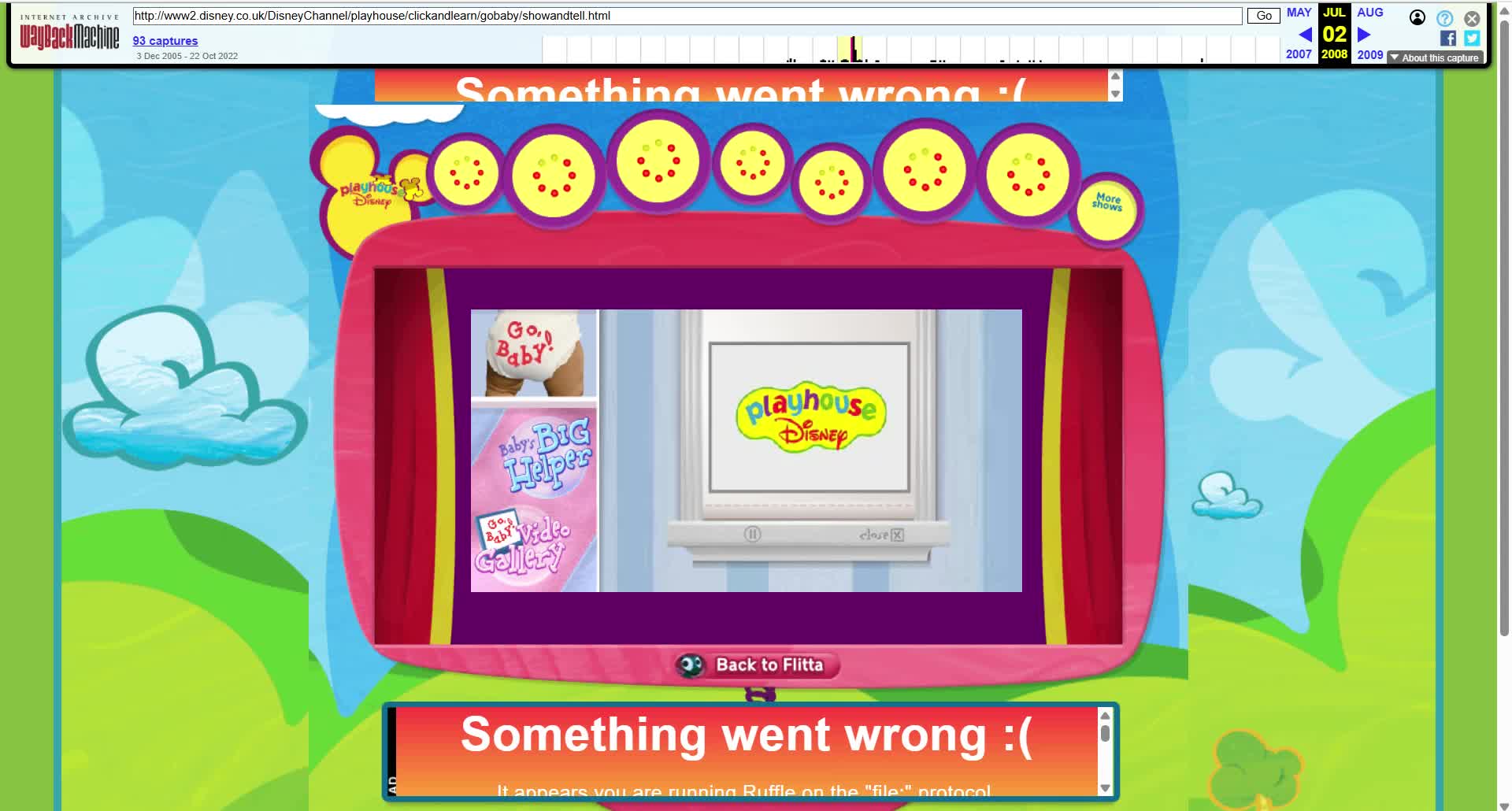 Playhouse Disney Go Baby UK Website Playhouse Disney Go Baby UK Website