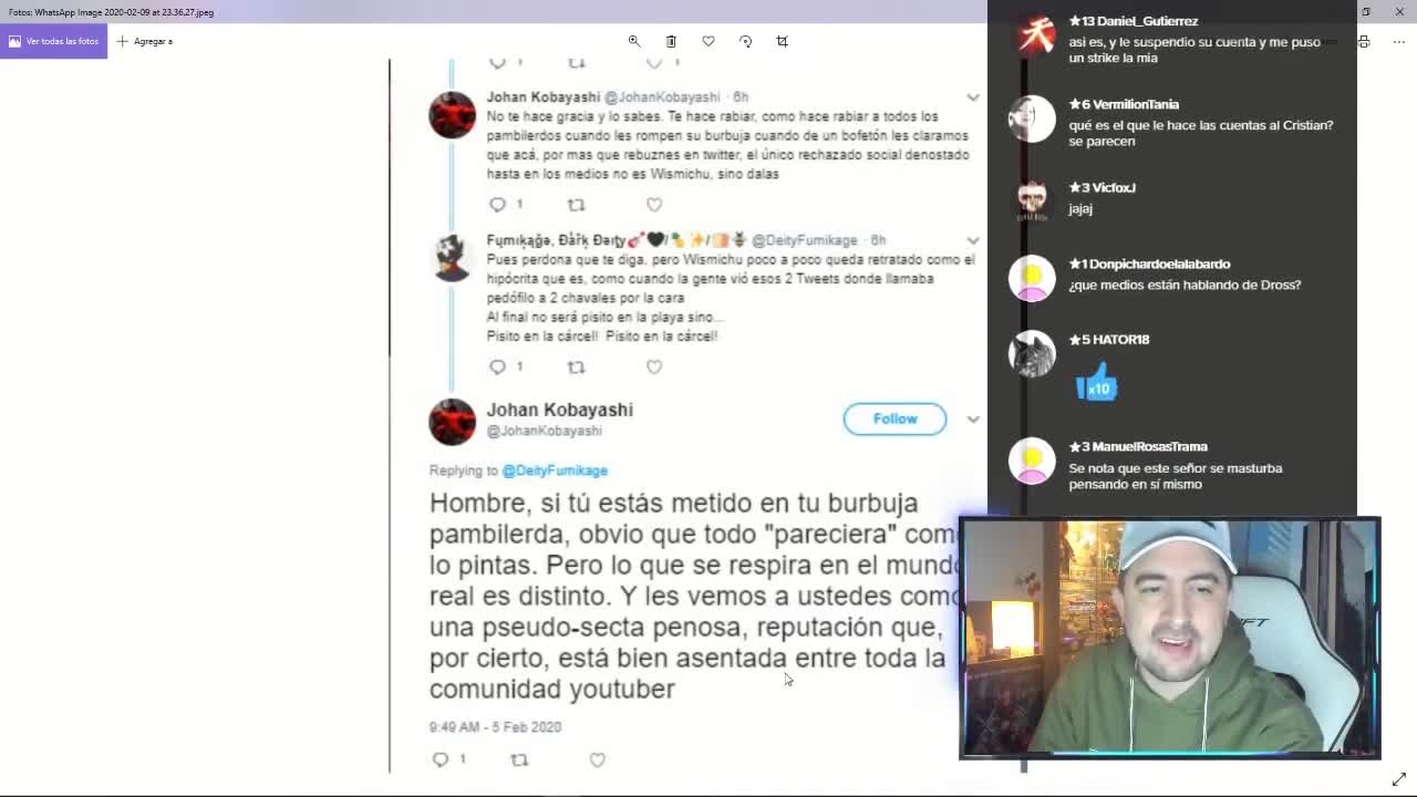Lo que escribía DrossRotzank en sus multicuentas. Lo que escribía DrossRotzank en sus multicuentas.