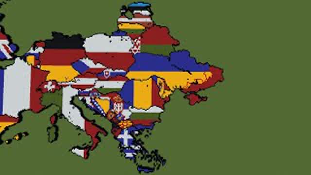 Minecraft World Flag Map - Part 2 - Eastern Europe Minecraft World Flag Map - Part 2 - Eastern Europe