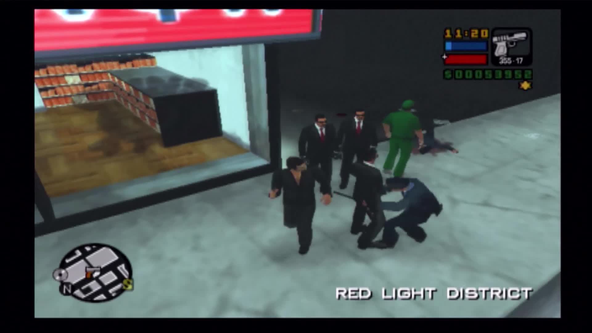 Trolling Pedestrians In GTA LCS