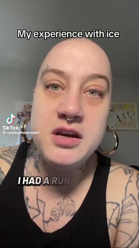 i had a run in with ICE i had a run in with ICE